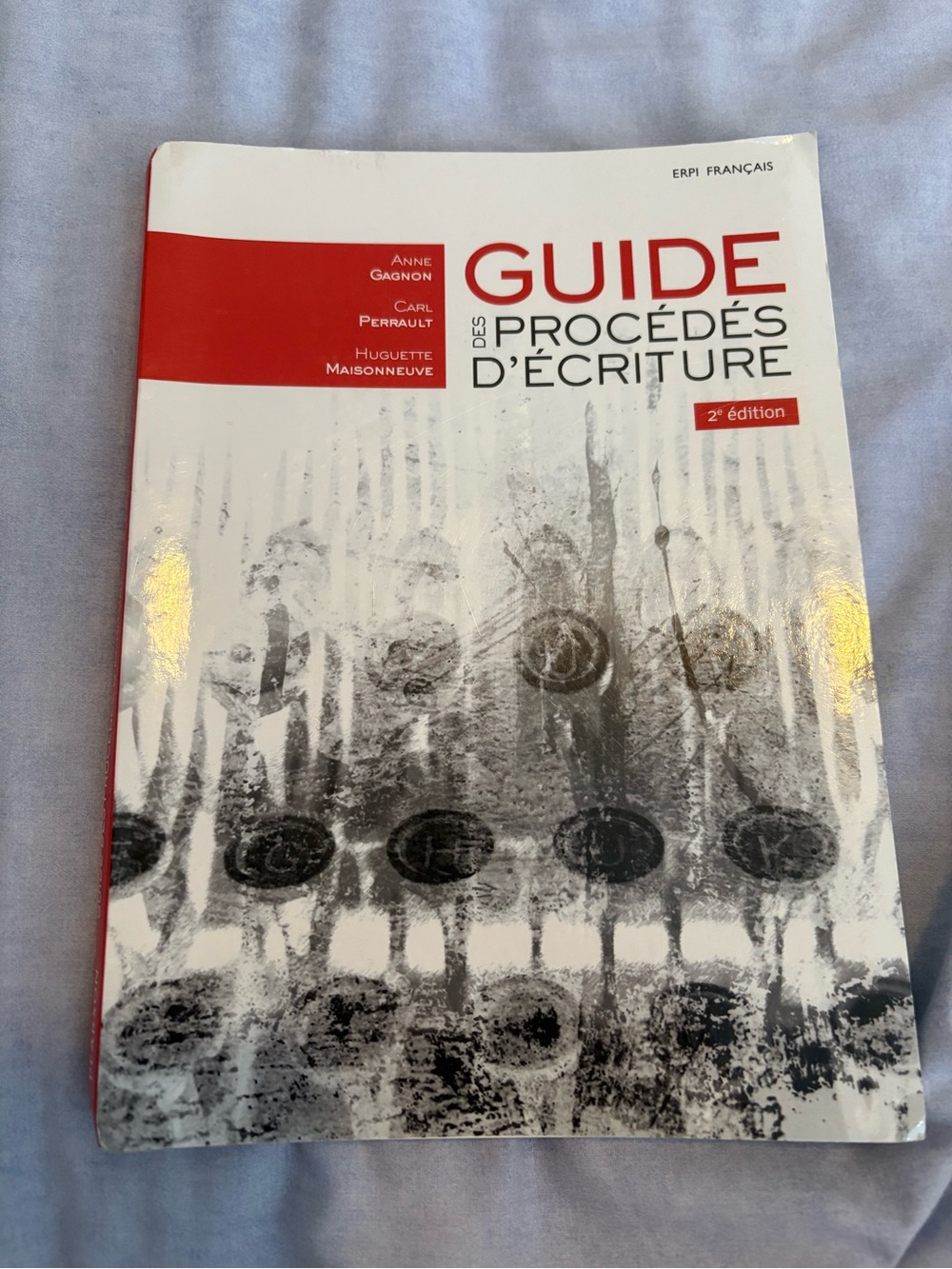 Pearson Guide des procédés d'écriture - White and Red Cover